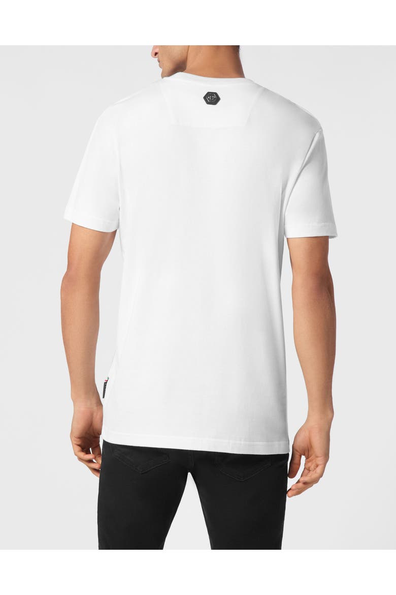 T-Shirt Round Neck Ss Men, Alternate, color, white
