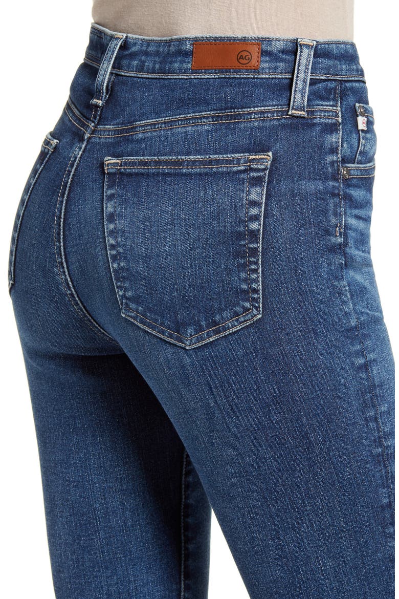 The Isabelle High Waist Ankle Straight Leg Jeans, Alternate, color, 13 YEARS CONSCIOUS
