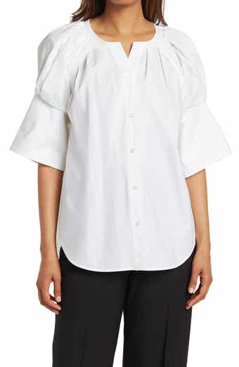 A.L.C. Chloe Puff Sleeve Top