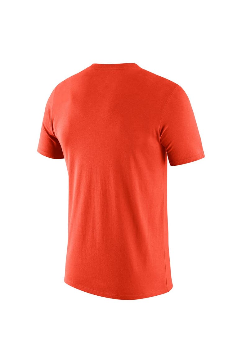 Men's Nike Orange Clemson Tigers Softball Drop Legend Slim Fit Performance T-Shirt, Alternate, color, Orange