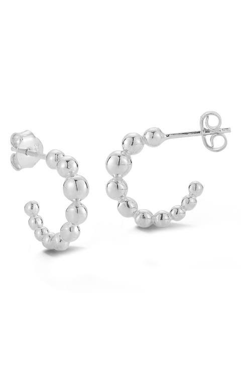 Bubble Hoop Earrings