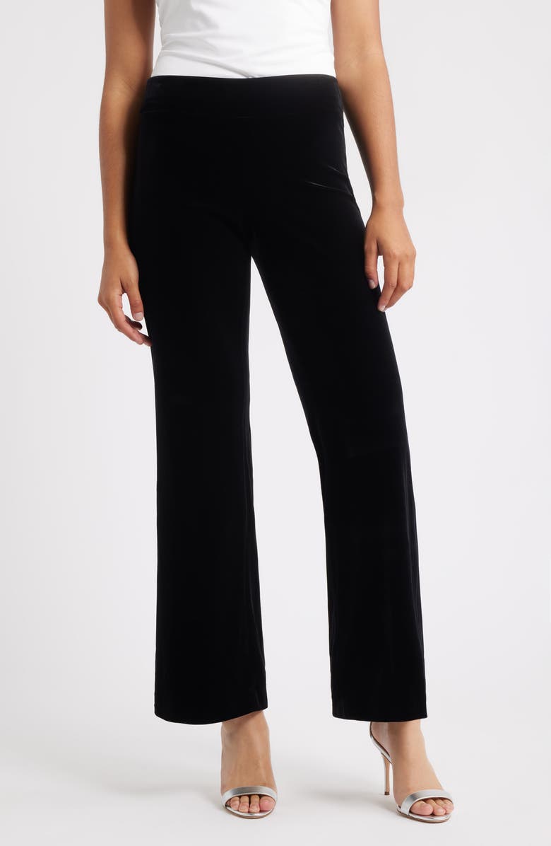 Anne Klein Pull-On Wide Leg Pants, Main, color,