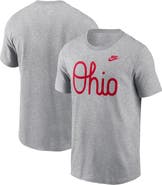 Nike Men's Nike Gray Ohio State Buckeyes Vintage Script T-Shirt