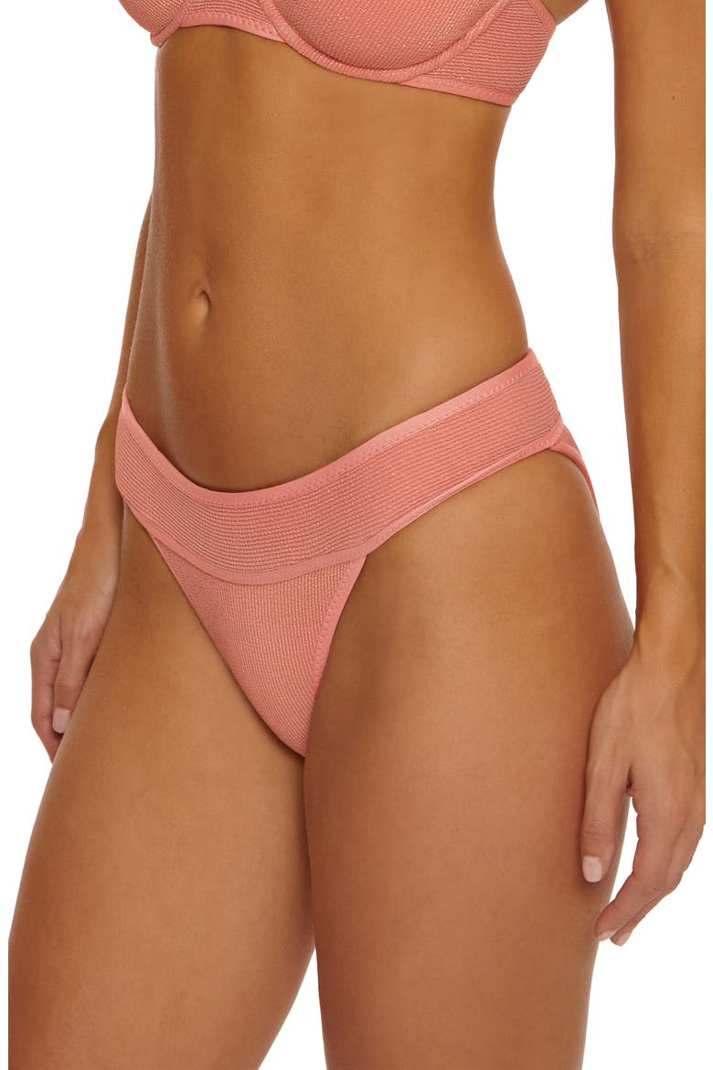 Como Maui Bikini Bottoms, Alternate, color, BLUSH