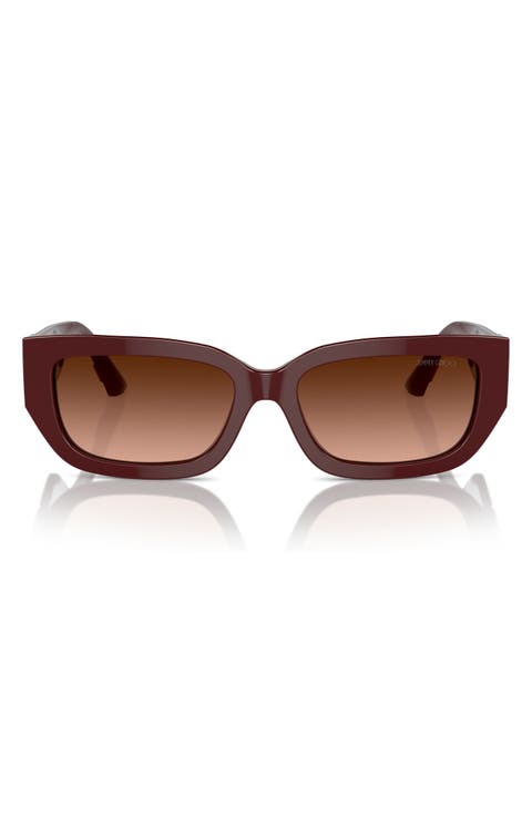 55mm Rectangle Sunglasses