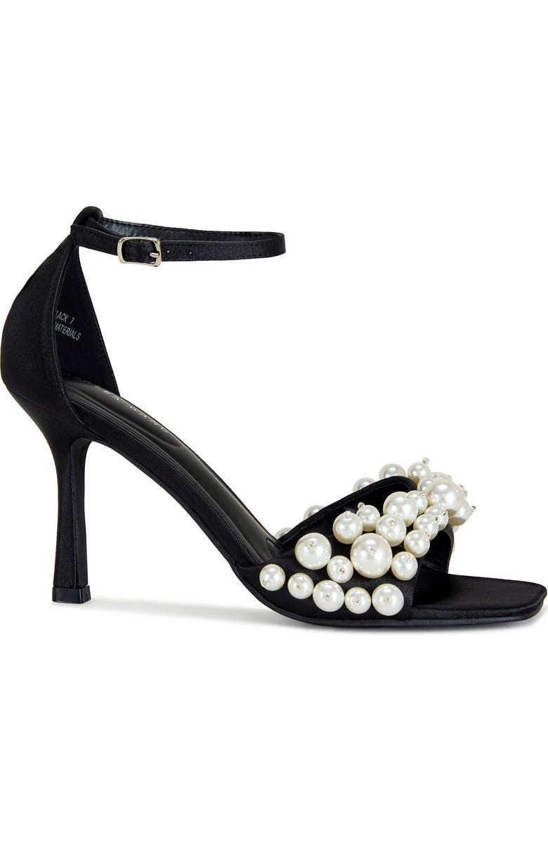 AZALEA WANG Romily Ankle Strap Sandal, Alternate, color, Black