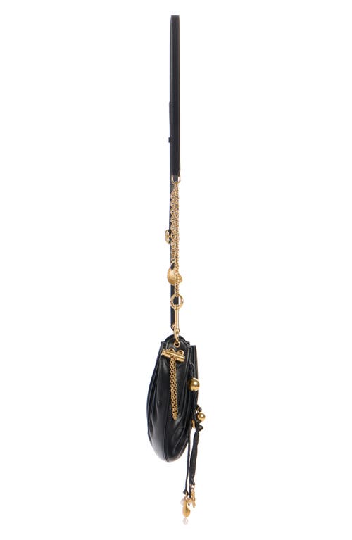 Chloé Chloe Women Black Leather Sea Treasures Crossbody Bag In Black