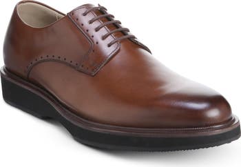 Allen Edmonds Brooklyn Light Plain Toe Derby Shoes Mens size 9.5 Brown Leather Allen Edmonds Brooklyn Light Wingtip Derby Dress Shoes  main image 4
