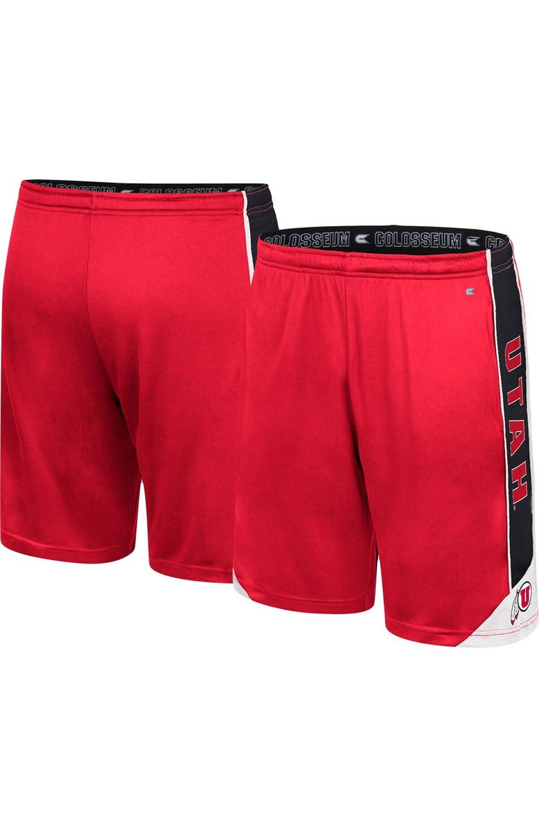 COLOSSEUM Men's Colosseum Red Utah Utes Haller Shorts, Main, color,