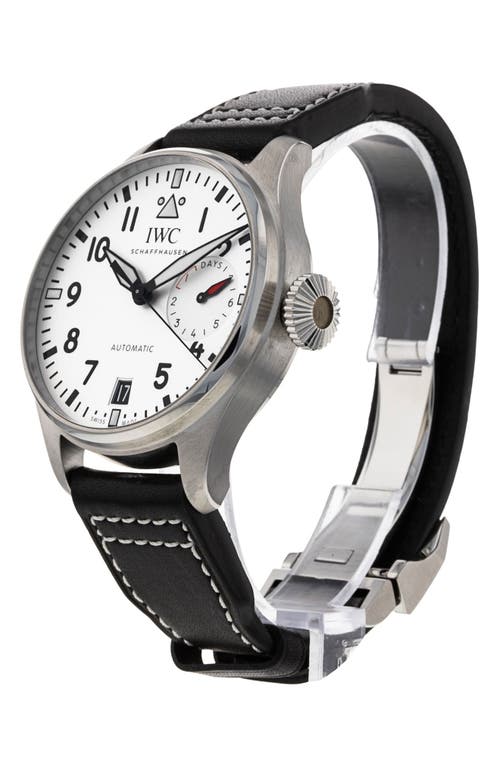 WATCHFINDER & CO. WATCHFINDER & CO. IWC PREOWNED 2021 BIG PILOTS AUTOMATIC LEATHER STRAP WATCH, 46.2MM 