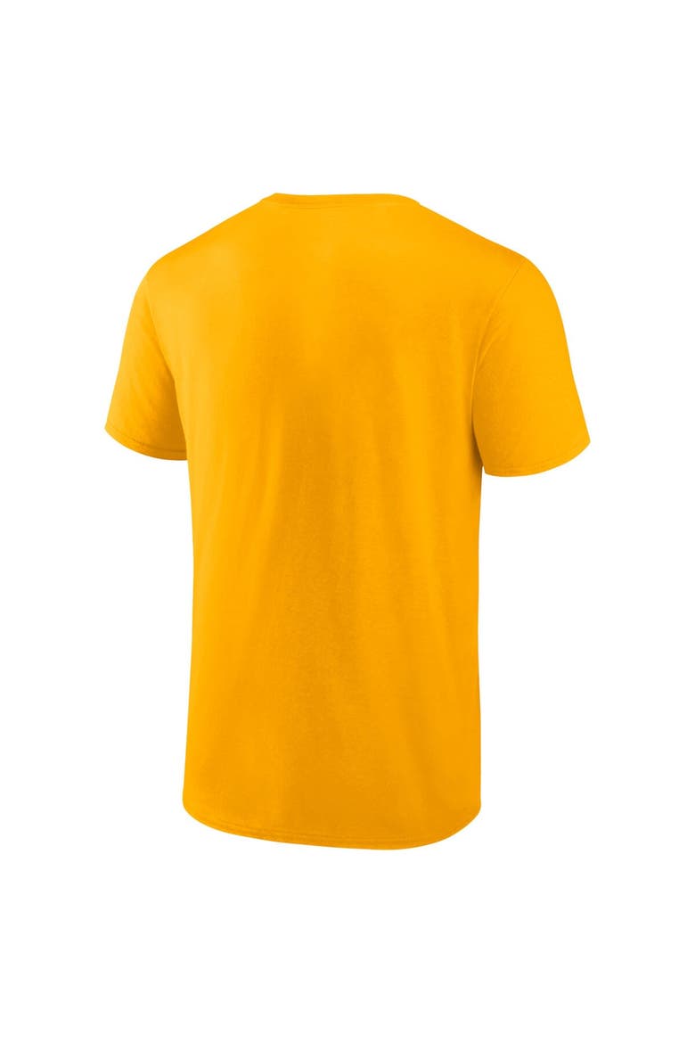Men's Fanatics Branded Gold LA Galaxy Heart & Soul T-Shirt, Alternate, color, Gold