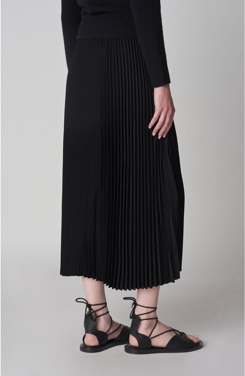 World of Crow Plus Fuchsia Pink Pleated Dress, Alternate, color, 