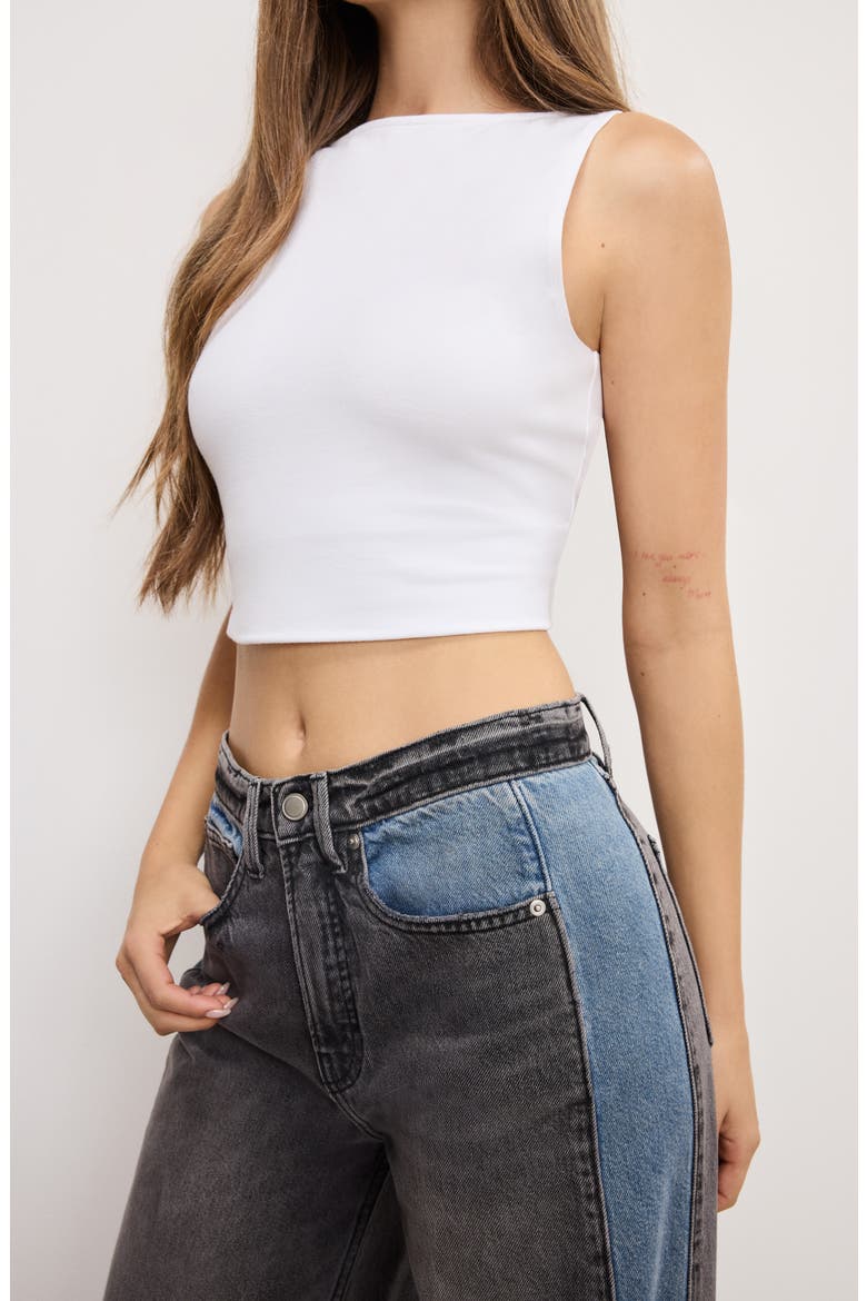 Good Standard Baggy Jeans, Alternate, color, INDIGO1000