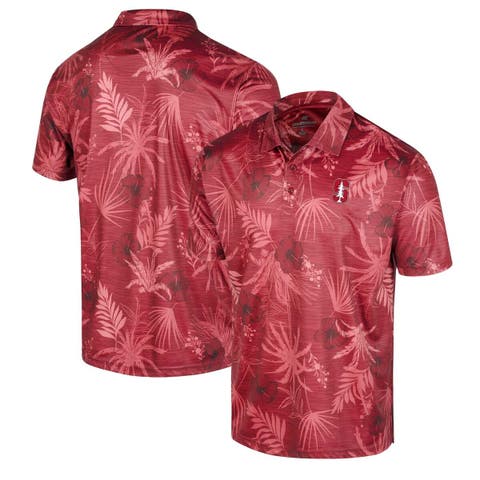 Men's Colosseum Cardinal Stanford Cardinal Palms Team Polo