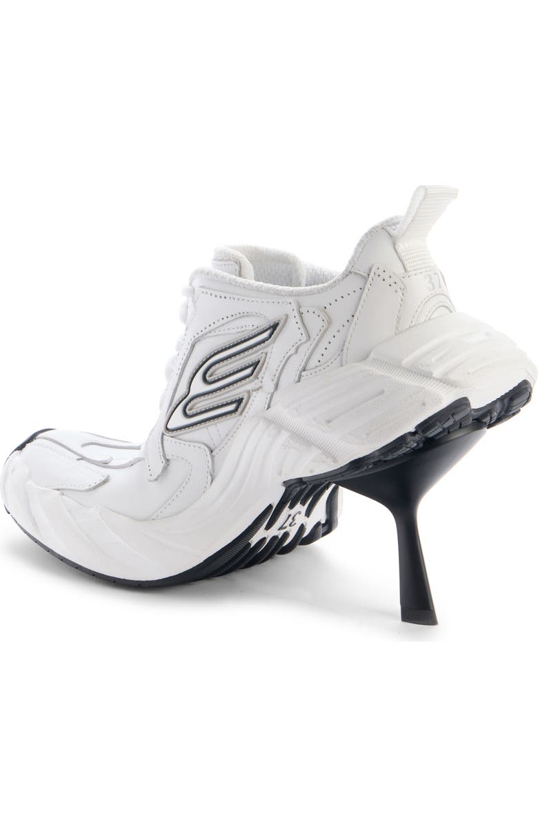 Balenciaga Monday Sneaker Pump, Alternate, color, 9011 White / Black / Grey