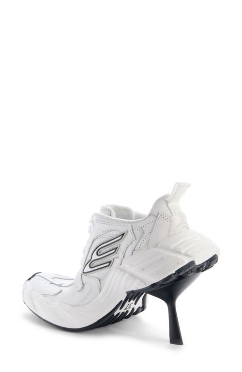 Balenciaga Monday Leather Sneaker Pumps In Multi