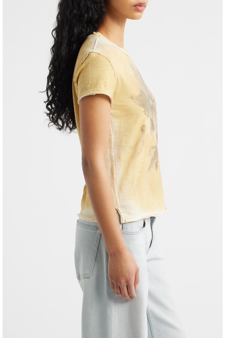 Wall Flower T-Shirt, Alternate, color, WASHED TEA COMBO