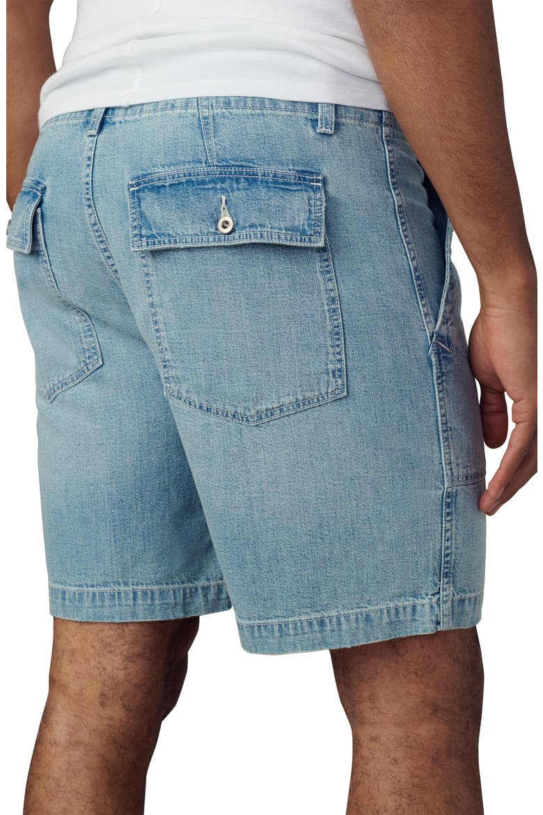 Utility Chambray Shorts, Alternate, color, ARROYO