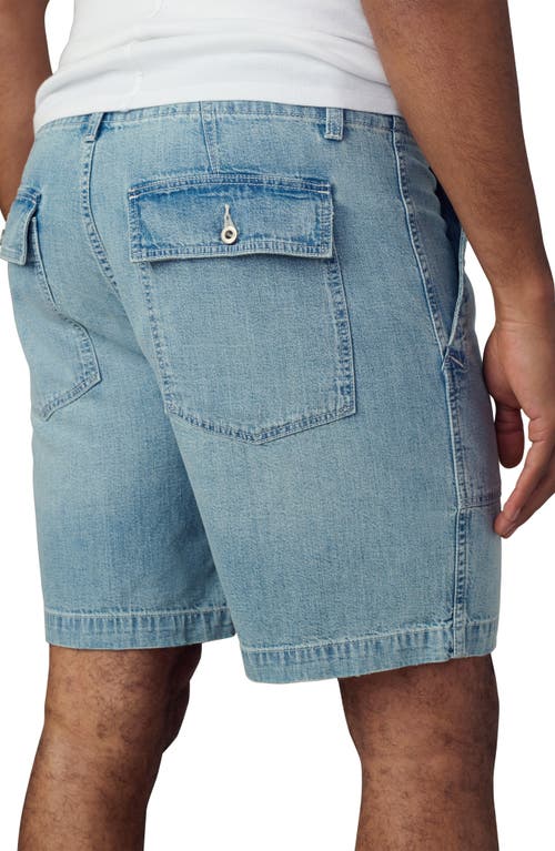 Joe's Utility Chambray Shorts In Brown