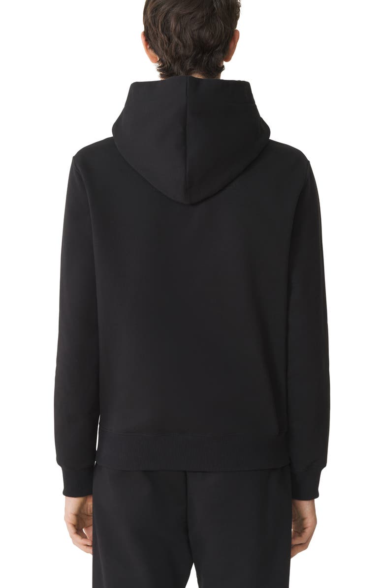 Lanvin Curb Hoodie, Alternate, color, Black