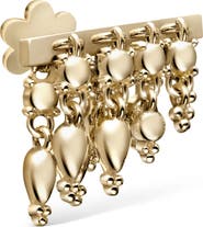 MARIA TASH Tassel Bar Threaded Stud Single Earring