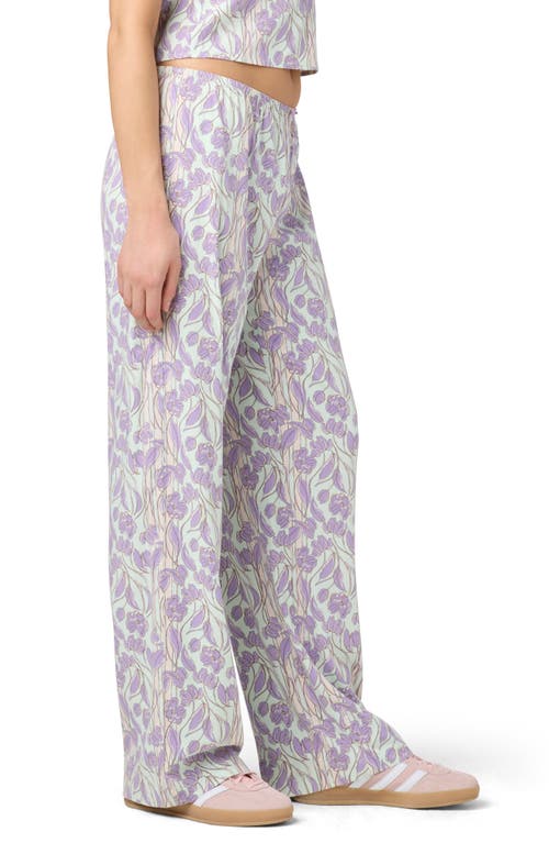 Florence By Mills Relaxed Fit Pajama Pants In Ambro Fan Floral