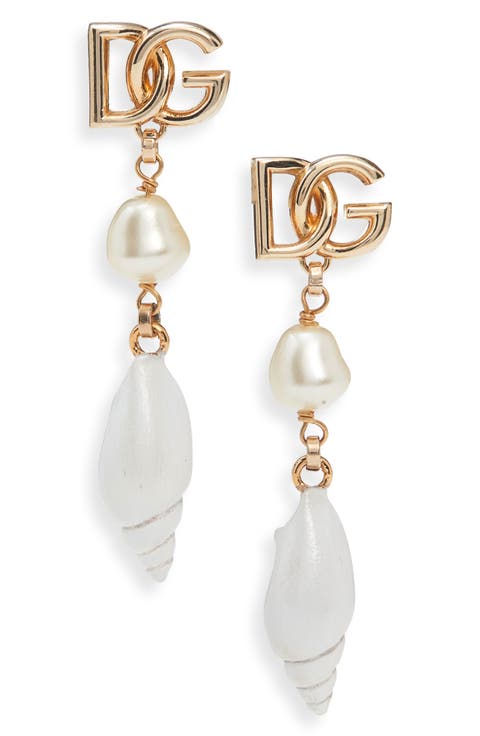 ピアス DOLCE & GABBANA \"DG NEWTON\" DANGLE EARRINGS Dolce & Gabbana Newton Dangle Earrings | italist
