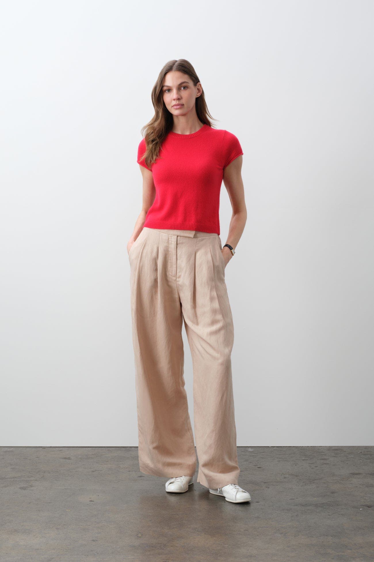Donna Cap Sleeve Crew - image 5
