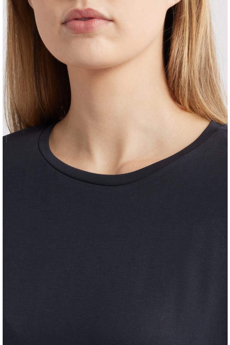 Short Sleeve Relaxed Fit T-Shirt, Alternate, color, BLACK