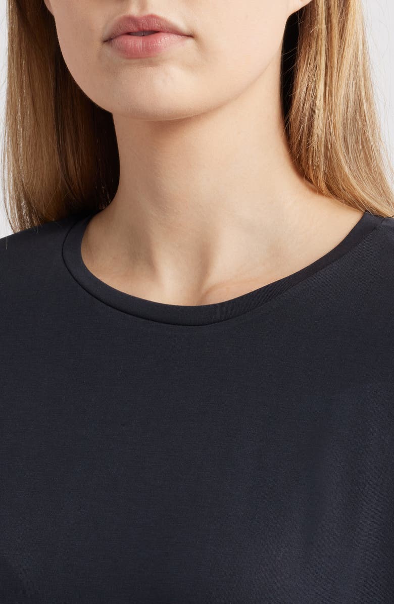 Mavi Jeans Short Sleeve Relaxed Fit T-Shirt, Alternate, color, Black