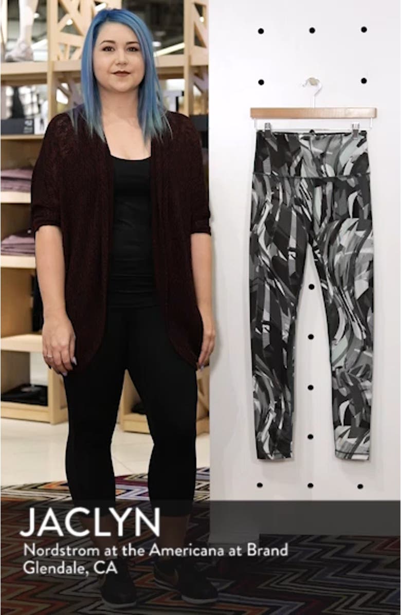 Print Slick High Waist Leggings, sales video thumbnail