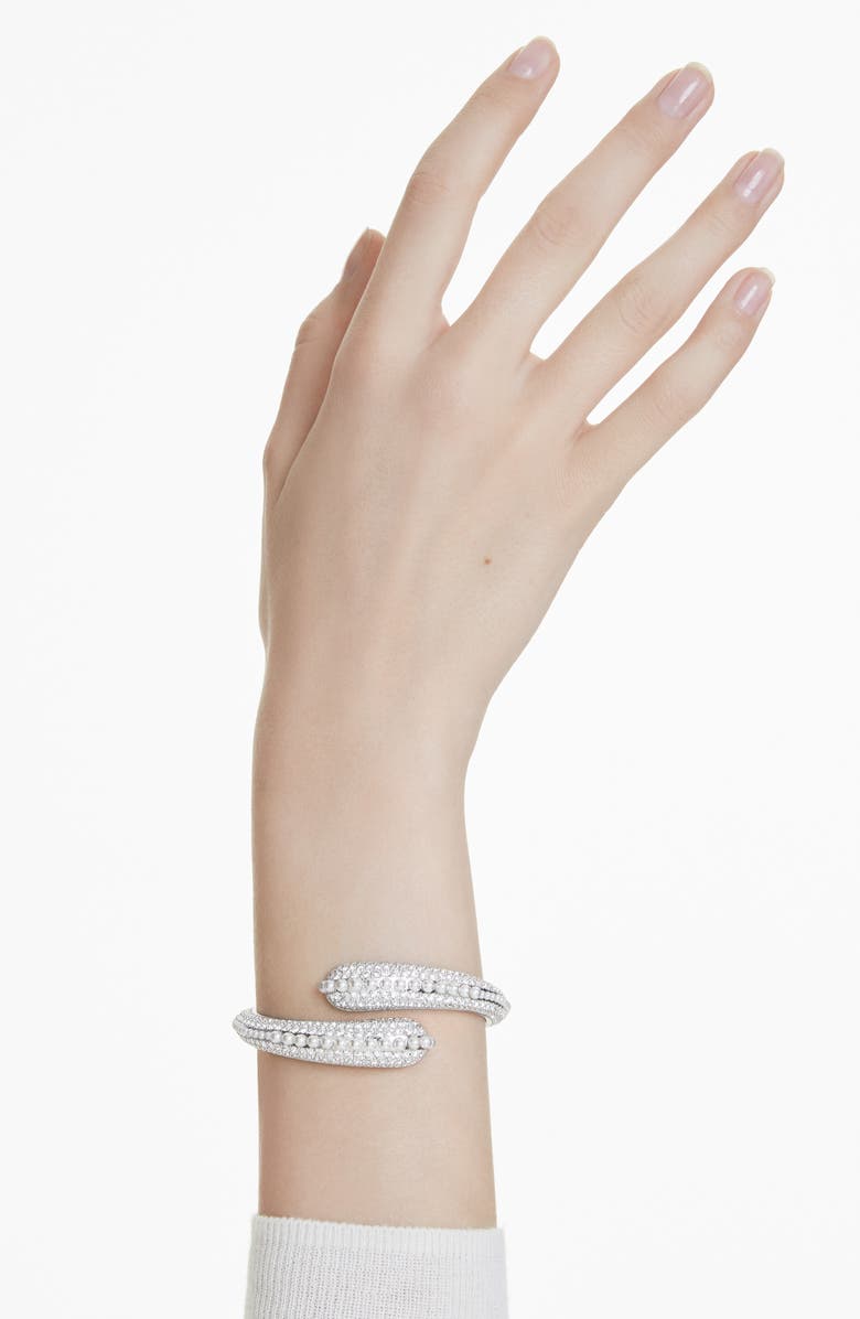 Swarovski Sublima Cuff Bracelet, Alternate, color, 