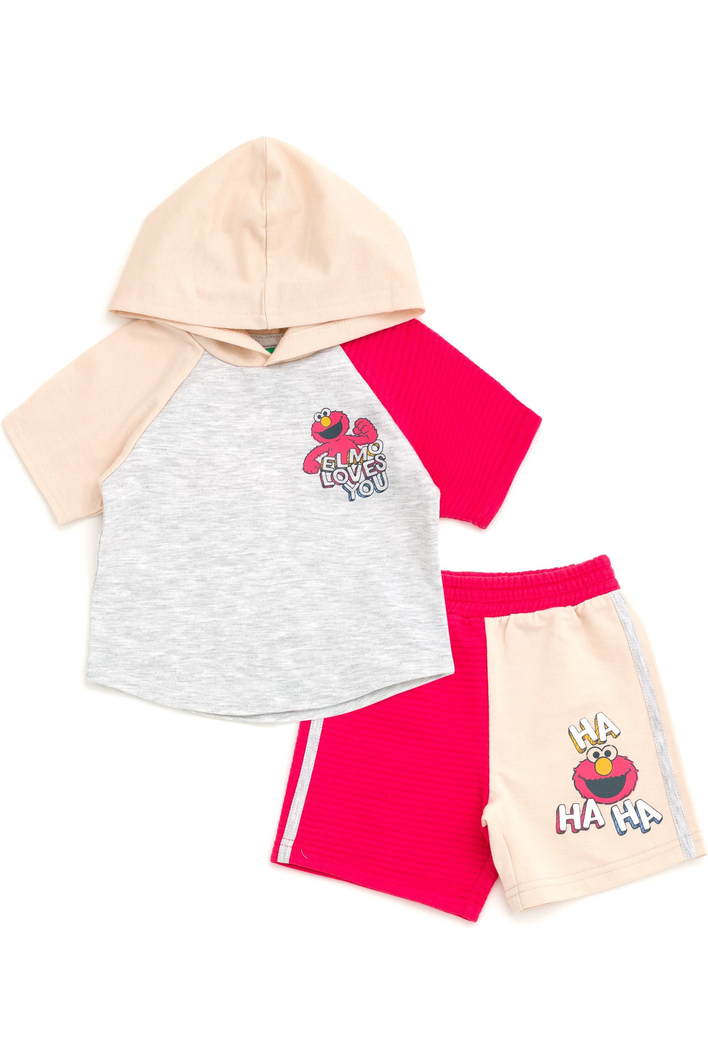 selected Oatmeal Red Elmo
