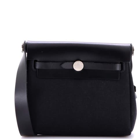 Herbag Zip Toile and Leather 20