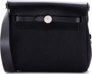 Pre-Owned Hermes Herbag Zip Toile and Leather 20