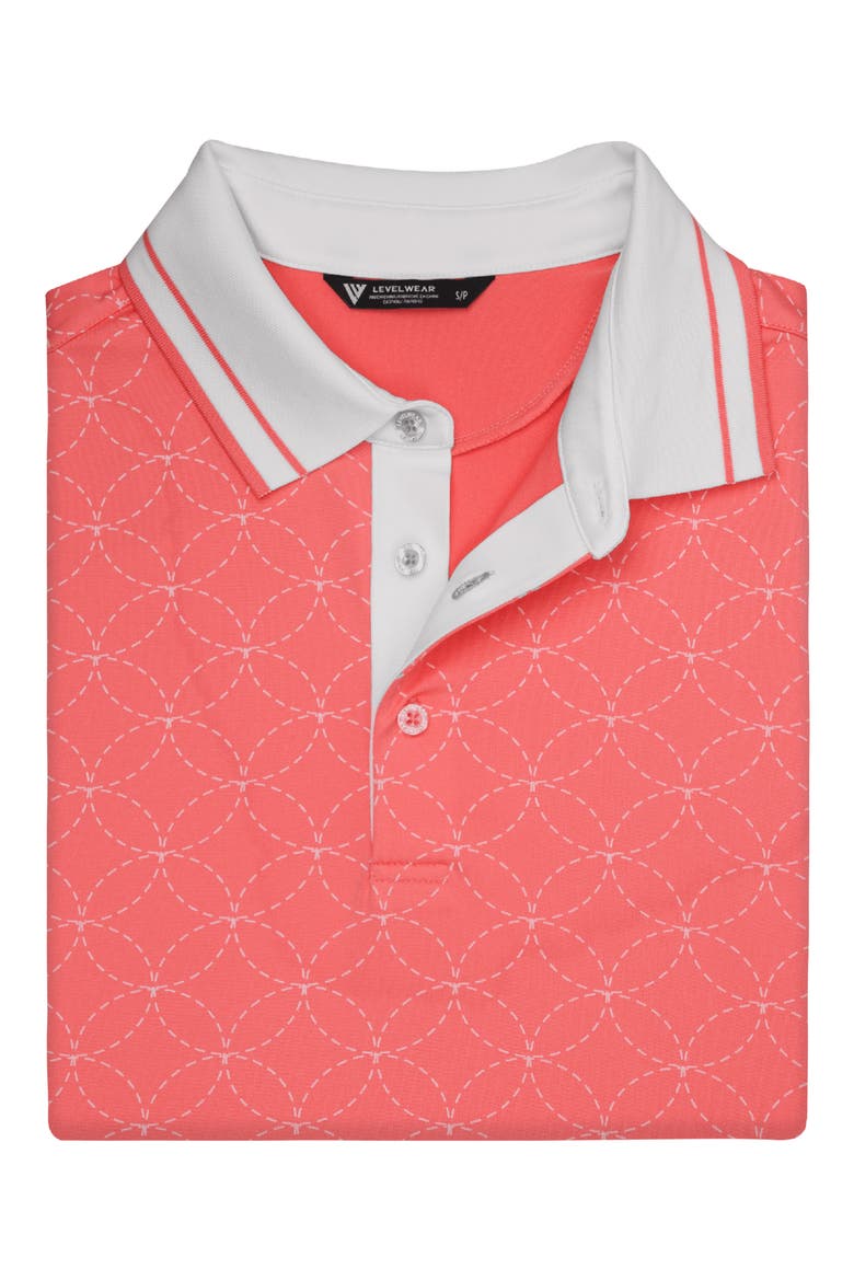 Cascase Polo, Alternate, color, SHELL PINK/ WHITE