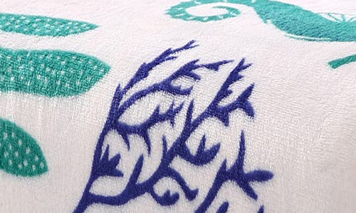 Luxury Home Ocean Coral Nautical Plush Throw Blanket