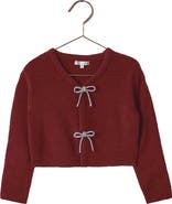 NORALEE Kids' Bow Cardigan