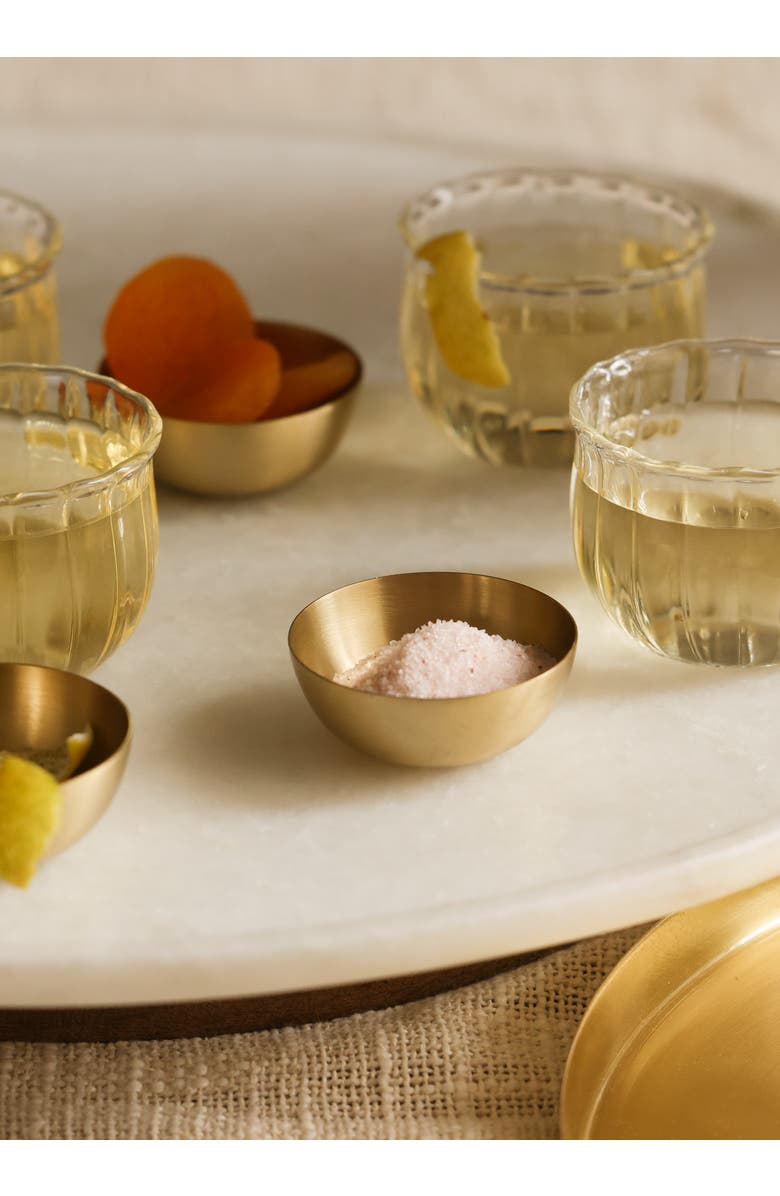 Fleck Heirloom Brass Dip Bowl - Set of 2, Alternate, color, Brass