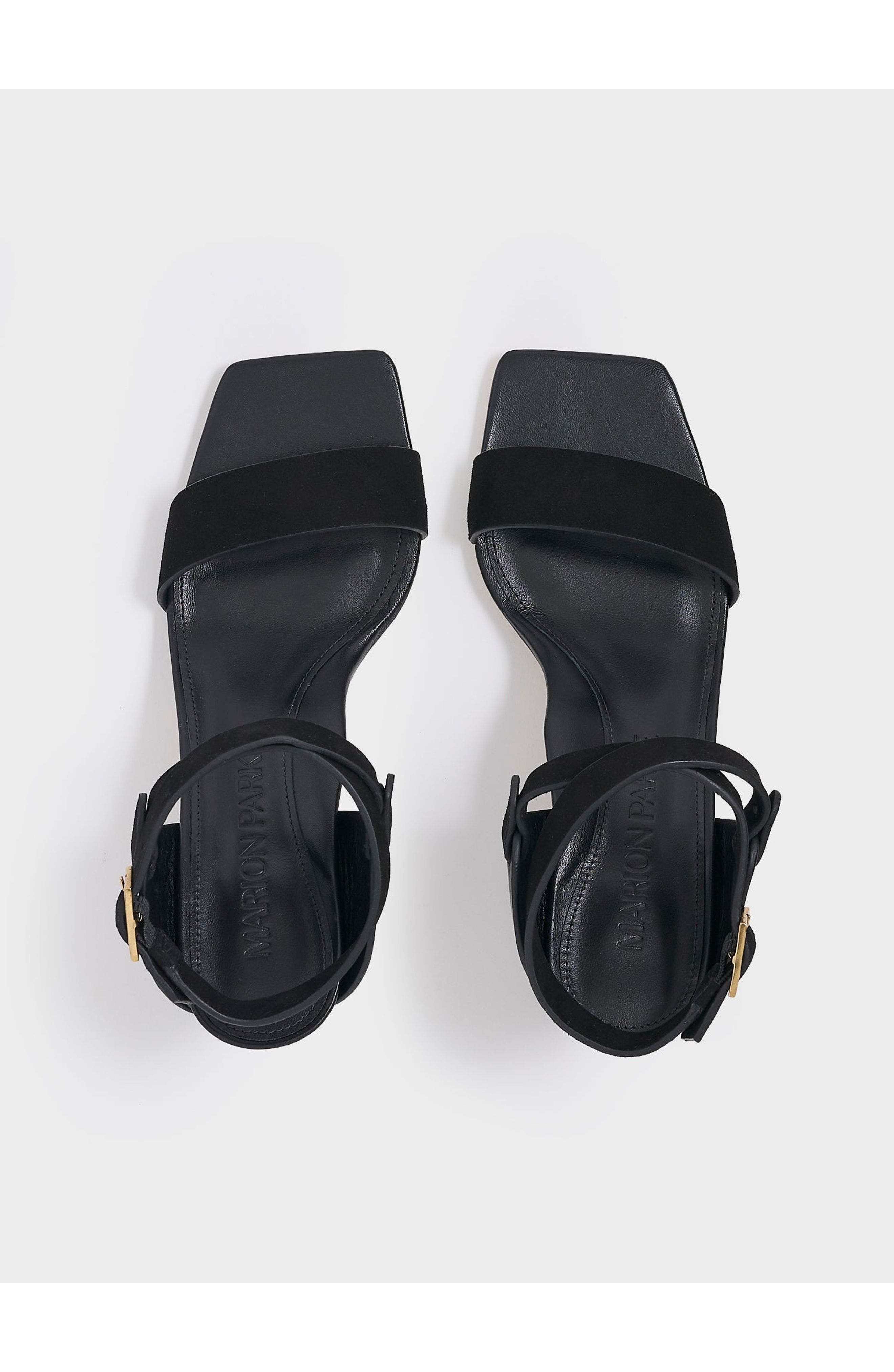 MARION PARKE Sophia Sandal | Nappa, Alternate, color, Black