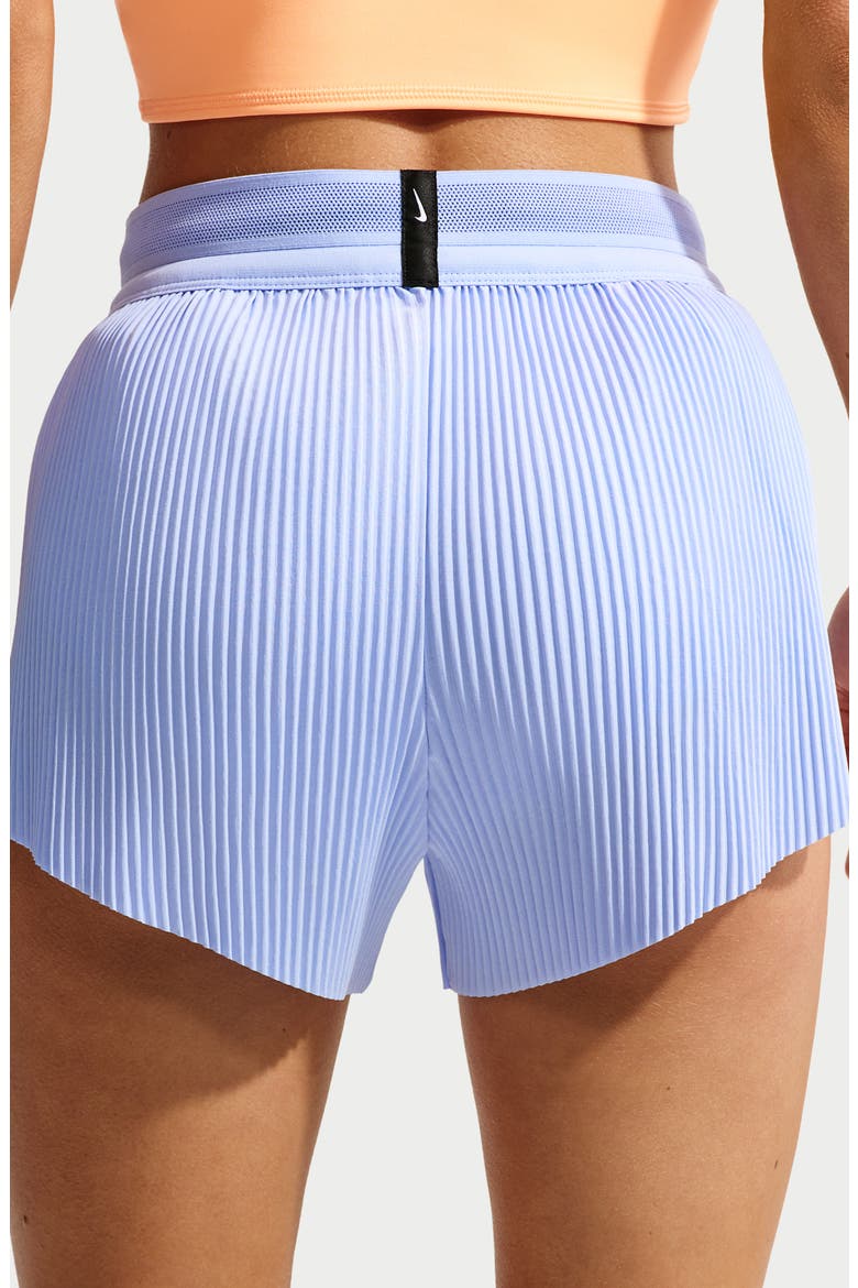 Dri-FIT AeroSwift Running Shorts, Alternate, color, ALUMINUM/ BLACK/ WHITE