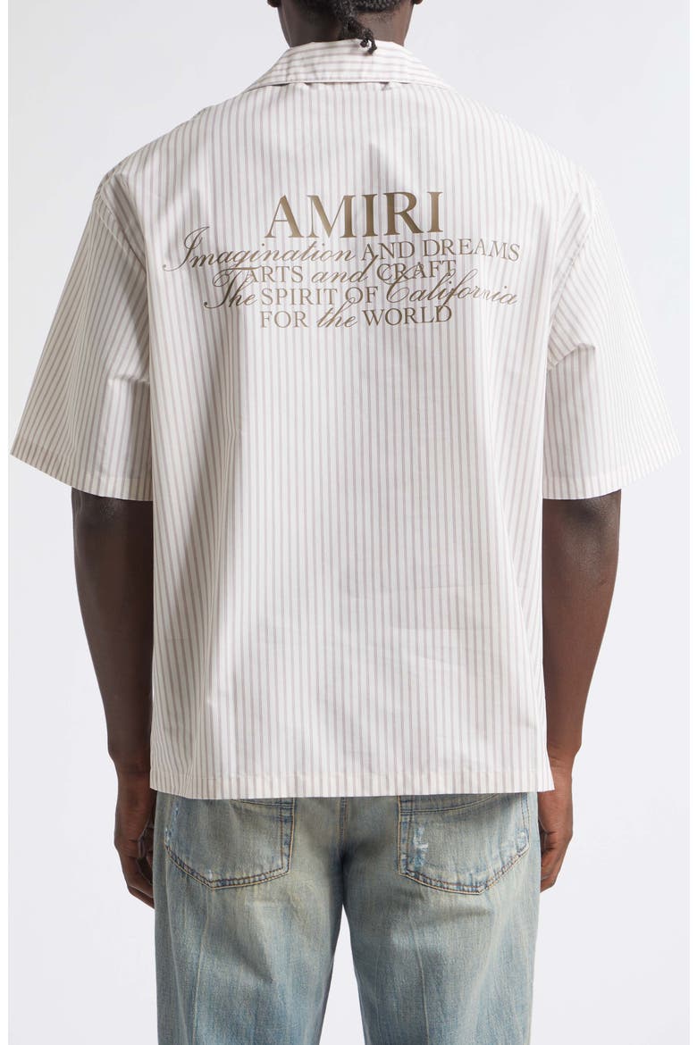 SPIRIT POPL STRIPE PKT SHIRT, Alternate, color, ALABASTER