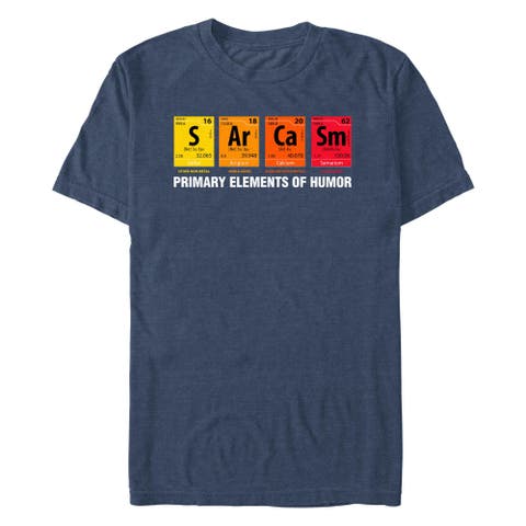 Men's Lost Gods The Elements Of Humor  Graphic T-Shirt