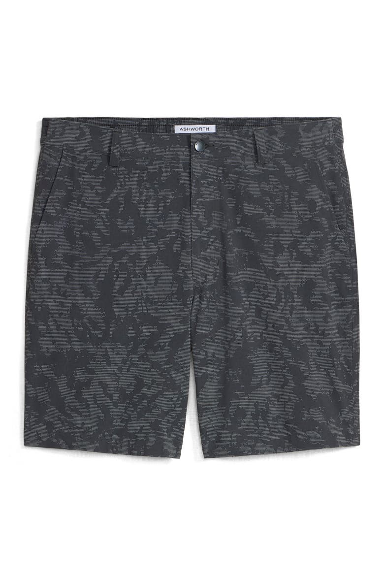 Oslo Printed Short, Alternate, color, Asphalt