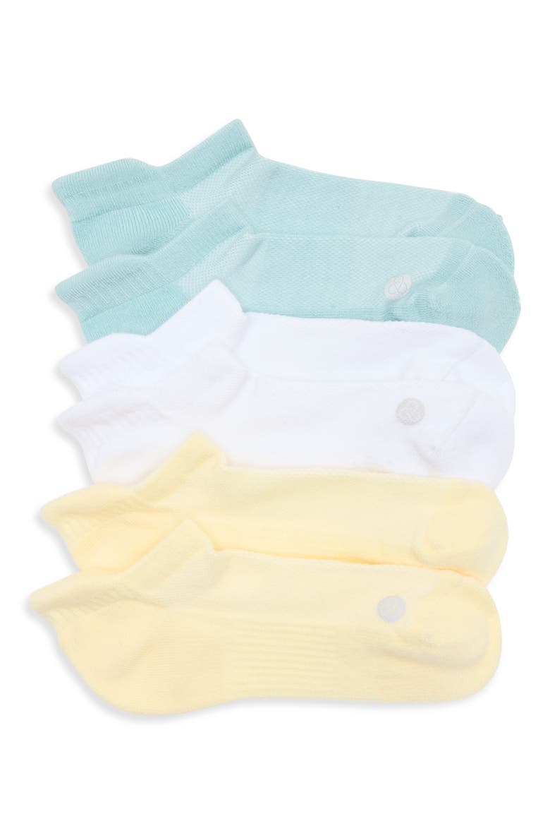 3-Pack Tab Ankle Socks, Alternate, color, BLUE RAINDROP