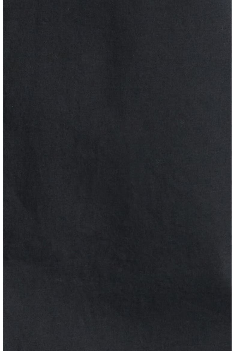 Trim Fit Solid Stretch Button-Down Shirt, Alternate, color, BLACK