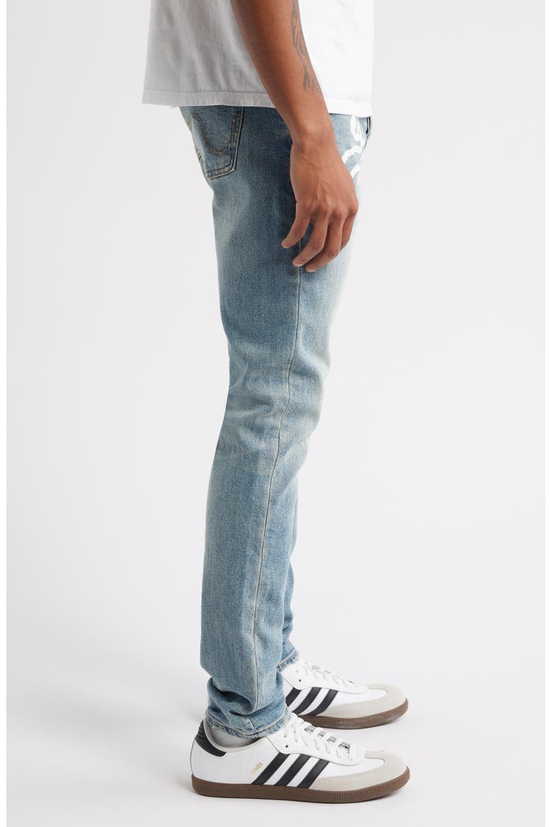 Chocolate Fit Blue Cheese Jeans, Alternate, color, MAYO