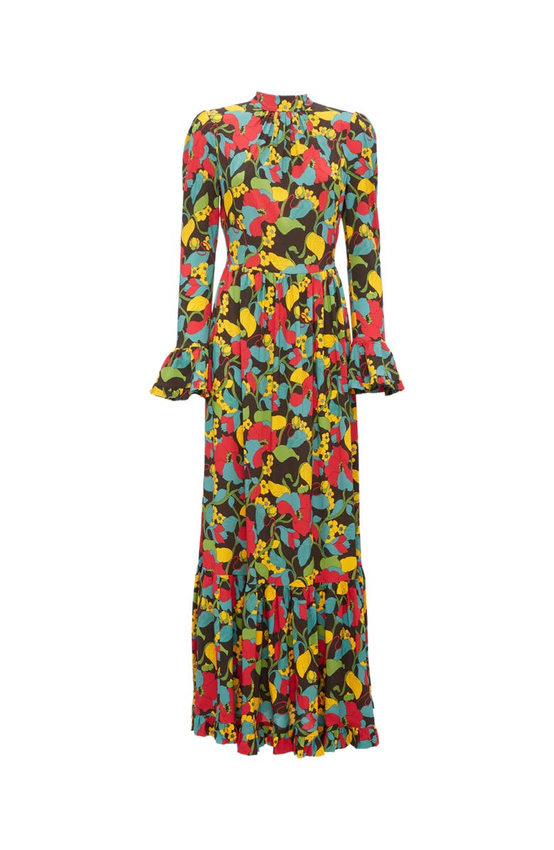 La DoubleJ Visconti Dress Vines Brown, Alternate, color, 