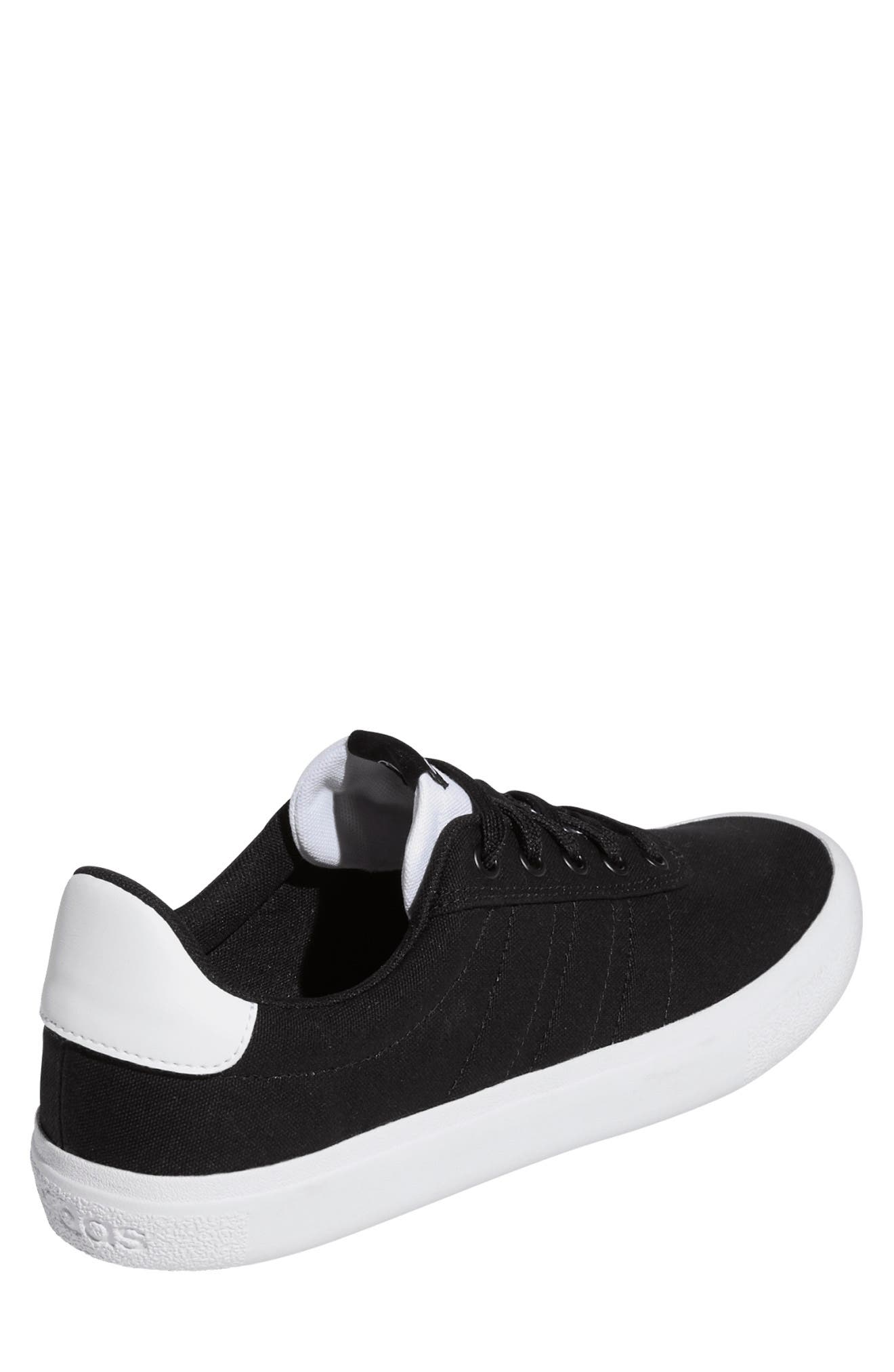 Vulc Raid Skater Shoe, Alternate, color, BLACK/ BLACK/ WHITE