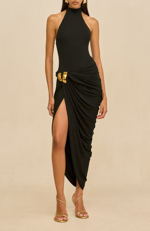 Sutton Halter Neck Maxi Dress